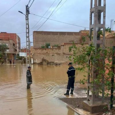 Des pluies torrentielles ont provoqué quelques inondations à Béchar