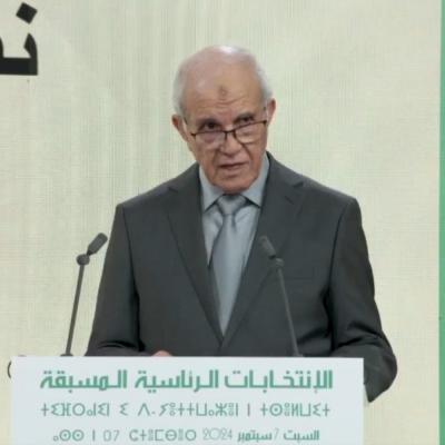 Mohamed Chorfi, président de l'ANIE