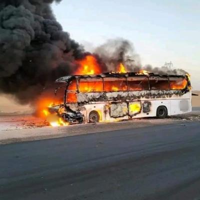 Grave accident de la route à Touggourt