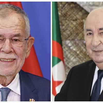 الرئيس النمساوي يهنئ رئيس الجمهورية على انتخابه لعهدة ثانية  