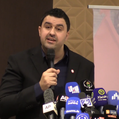 Yuba El-Ghadioui, membre du Parti national rifain