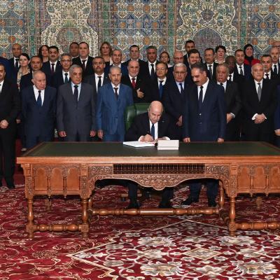 رئيس الجمهورية يوقع قانون المالية سنة 2025