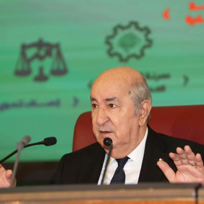 Abdelmadjid Tebboune, président de la République