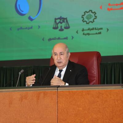 Abdelmadjid Tebboune, président de la République