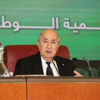 Abdelmadjid Tebboune, président de la République