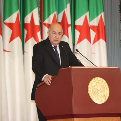 Abdelmadjid Tebboune, président de la République