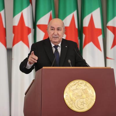 Abdelmadjid Tebboune, président de la République