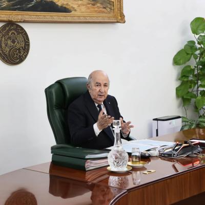 Abdelmadjid Tebboune, président de la République