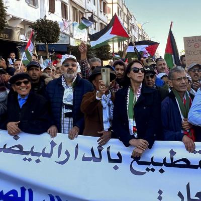 Les Marocains manifestent ce dimanche pour exprimer leur rejet de la normalisation   