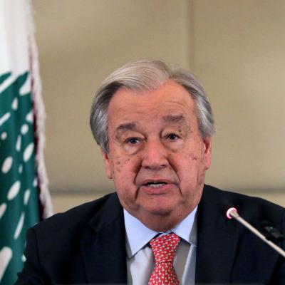 Antonio Guterres, SG de l'ONU