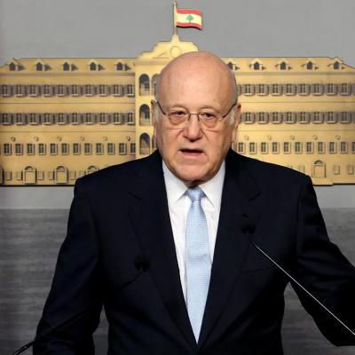 Mikati appelle à "fixer un calendrier clair" pour achever le retrait  de l'entité sioniste du sud du pays