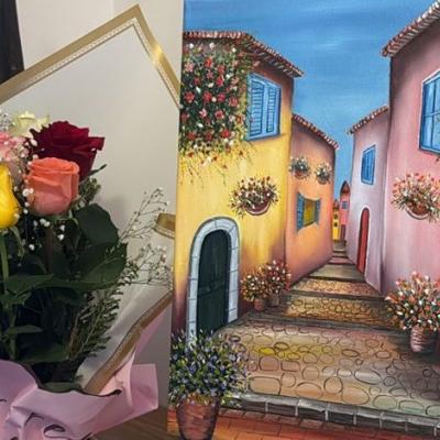 L'artiste Meriem Hachemi expose ses toiles à Alger