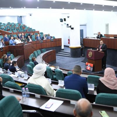 وزير العدل حافظ الاختام لطفي بوجمعة