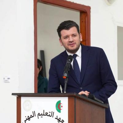 Yacine El-Mahdi Oualid, ministre de la Formation et de l'Enseignement professionnels