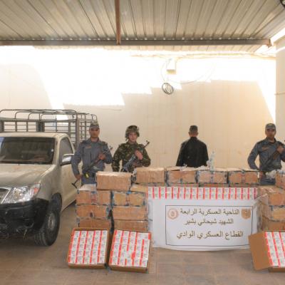 إحباط محاولات إدخال أزيد من 30 قنطار من الكيف المعالج عبر الحدود مع المغرب خلال أسبوع 