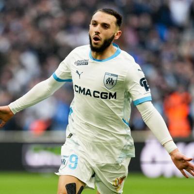 Amine Gouiri meilleur joueur du mois de février de la Ligue 1 française 