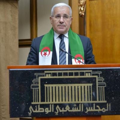 Brahim Boughali, président de l'APN