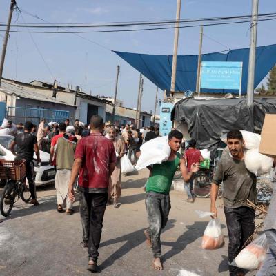 L'entité sioniste suspend l'entrée de l'aide humanitaire dans la bande de Ghaza 