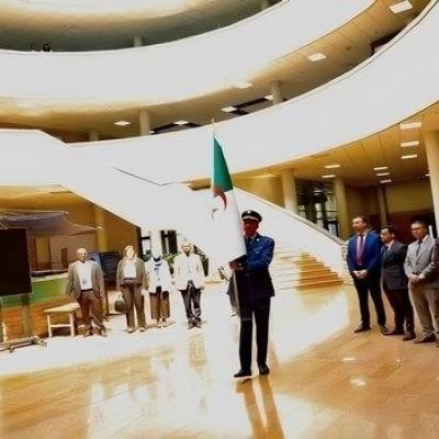 Algérie UA Drapeau