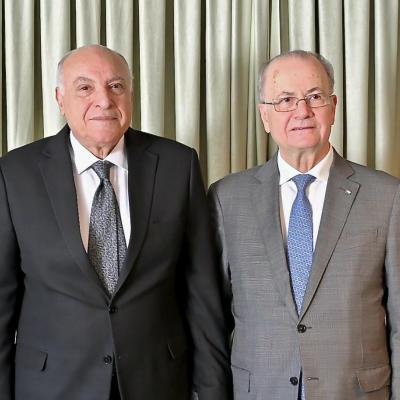 عطاف ورئيس الوزراء الفلسطيني 