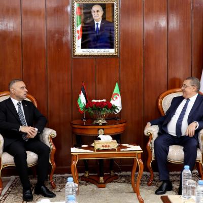 أبو عيطة ينوّه مجدداً بدعم الجزائر للقضية الفلسطينية