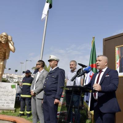 وقفة ترحم على أرواح شهداء التفجير الارهابي لـ2 مايو 1962