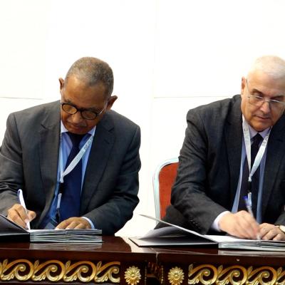 توقيع اتفاقية توأمة في مجال تطوير الذكاء الاصطناعي بين  جامعة هواري بومدين وجامعة نواكشوط