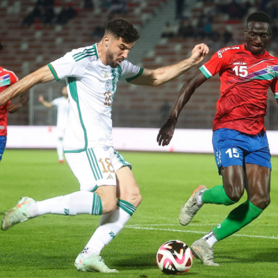 الجزائر تطيح  بغامبيا (3-0) وتحسم تذكرة الموعد القاري