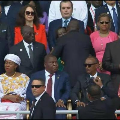 Chargée par le président de la République, Mme Mansouri prend part à la cérémonie d'investiture du président gabonais