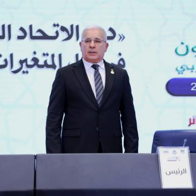 Brahim Boughali, président de l'Assemblée populaire nationale