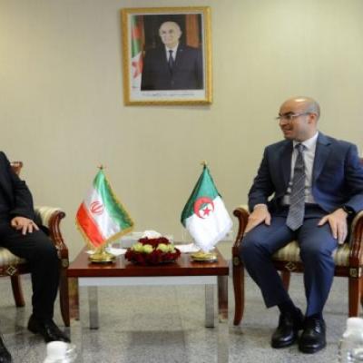 شايب يستقبل رئيس المجموعة البرلمانية للصداقة "الجزائر-إيران"