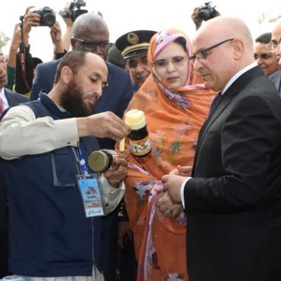 افتتاح فعاليات الطبعة السابعة للمعرض الخاص بالمنتجات الجزائرية بنواكشوط  