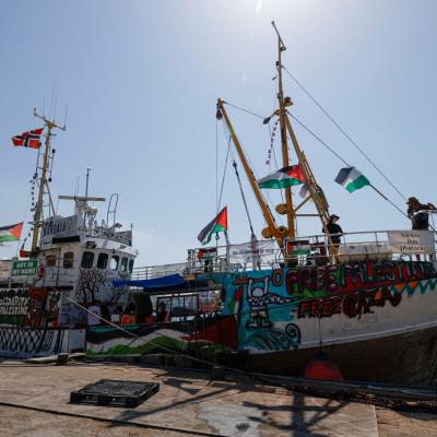 Un navire chargé d'aide humanitaire vers Ghaza attaqué par deux drones de l'armée sioniste près de Malte
