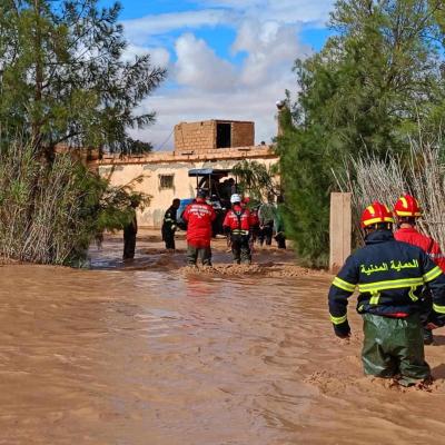 Intempéries : 7 morts et 282 personnes secourues en 48h à travers plusieurs wilayas