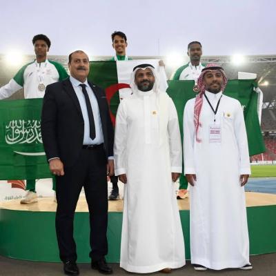 Triki Yasser Mohamed médaillé d'or à Oran