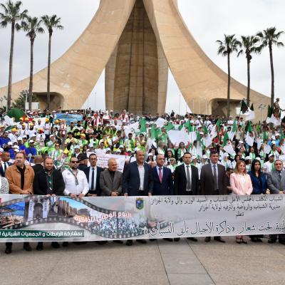 قافلة الذاكرة الوطنية بالجزائر العاصمة