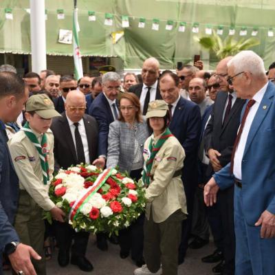 وزير المجاهدين يترحم على روح سعال بوزيد أول شهيد مجازر 8 مايو 1945 بسطيف