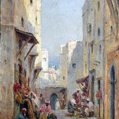  Rose Heatly: Une rue d'Alger