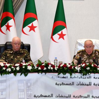 Le Général d'Armée Chanegriha préside la réunion annuelle des cadres de la Direction centrale des infrastructures militaires