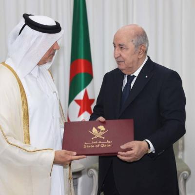 Tebboune Qatar
