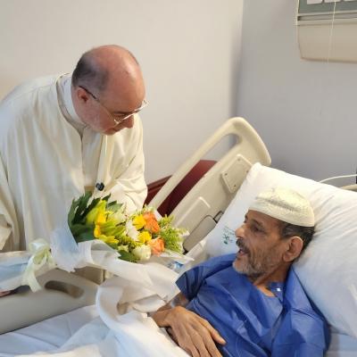Belmehdi au chevet des hadjis algériens à l'hôpital Roi Fahad à Médine