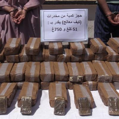 تلمسان: حجز قرابة 52 كيلوغراماً من الكيف المغربي  