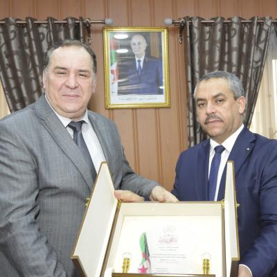 سعداوي يستقبل وزراء القطاعات وممثلي الأجهزة الوطنية التي ساهمت في  إنجاح امتحانات دورة 2025