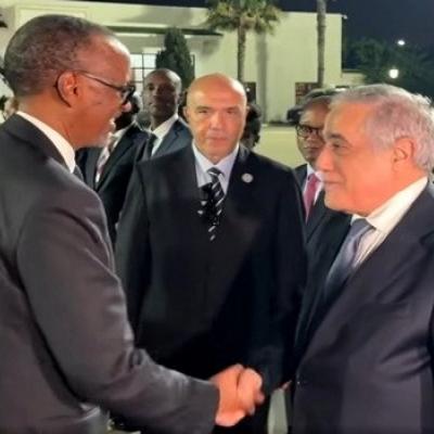 رئيس جمهورية رواندا يغادر الجزائر 