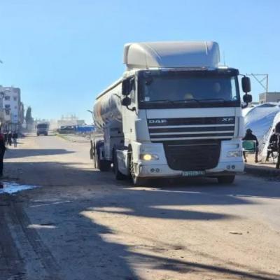 الأمم المتحدة تؤكد منع الاحتلال الصهيوني دخول شحنات الوقود إلى غزة