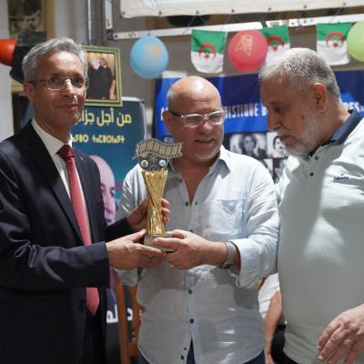 وزير الثقافة والفنون زهير بللو