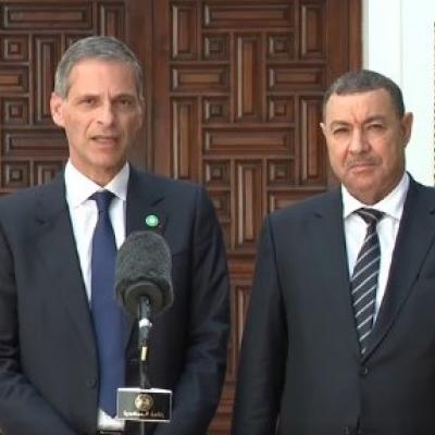 تصريح عقب استقباله من طرف رئيس الجمهورية