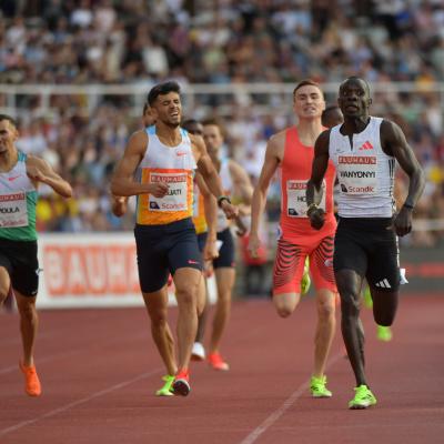 2e place pour Djamel Sedjati sur le 800 m  