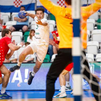 Défaite de l'Algérie face à la Croatie (24-35) 
