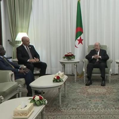 رئيس الجمهورية يستقبل سفير جمهورية غانا